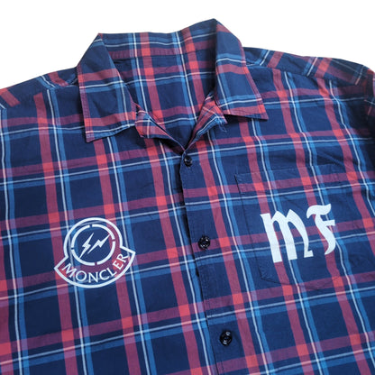 FRAGMENT DESIGN×MONCLER World Tour Check Shirt Size 4