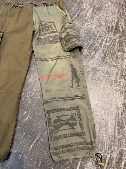 undercover 03SS Khaki Cotton Pants Size M