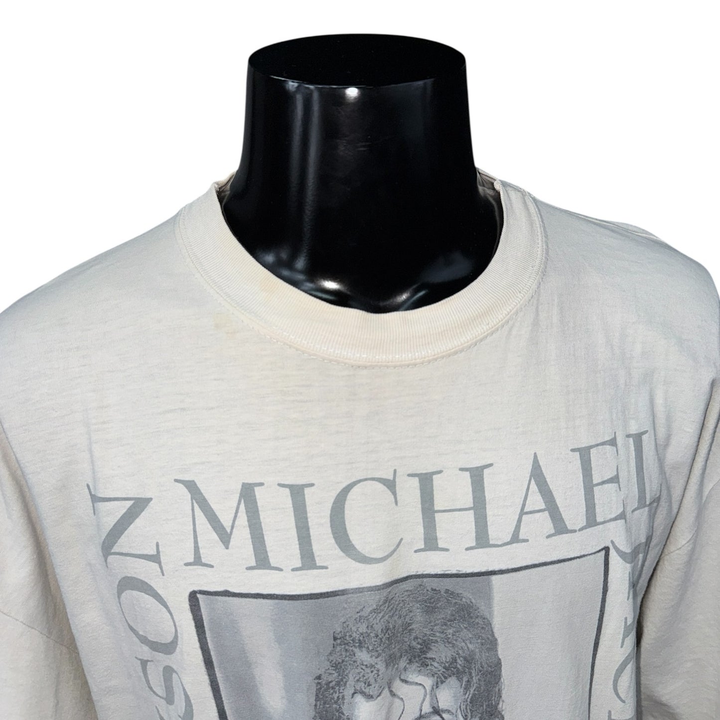 MICHAEL JACKSON 90s King of Pop Vintage T-Shirt Size XL