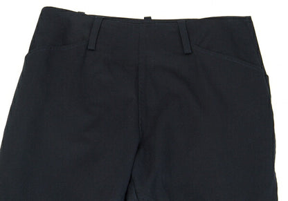 Y's Blue Cotton Panel Tapered Pants Size 1