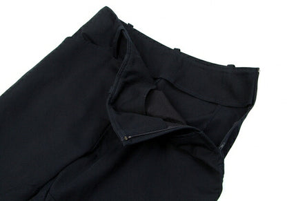 Y's Blue Cotton Panel Tapered Pants Size 1