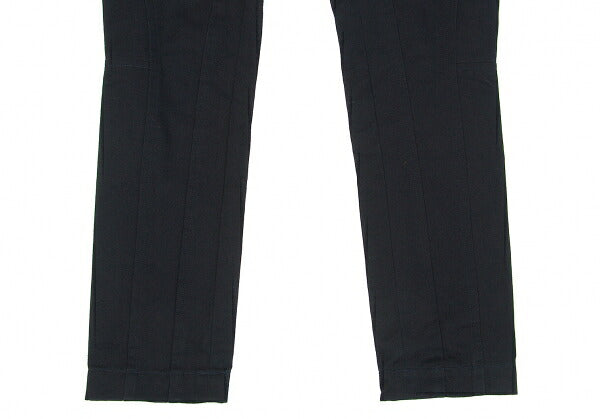 Y's Blue Cotton Panel Tapered Pants Size 1