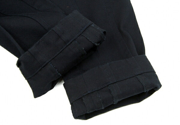 Y's Blue Cotton Panel Tapered Pants Size 1