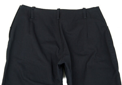 Y's Blue Cotton Panel Tapered Pants Size 1