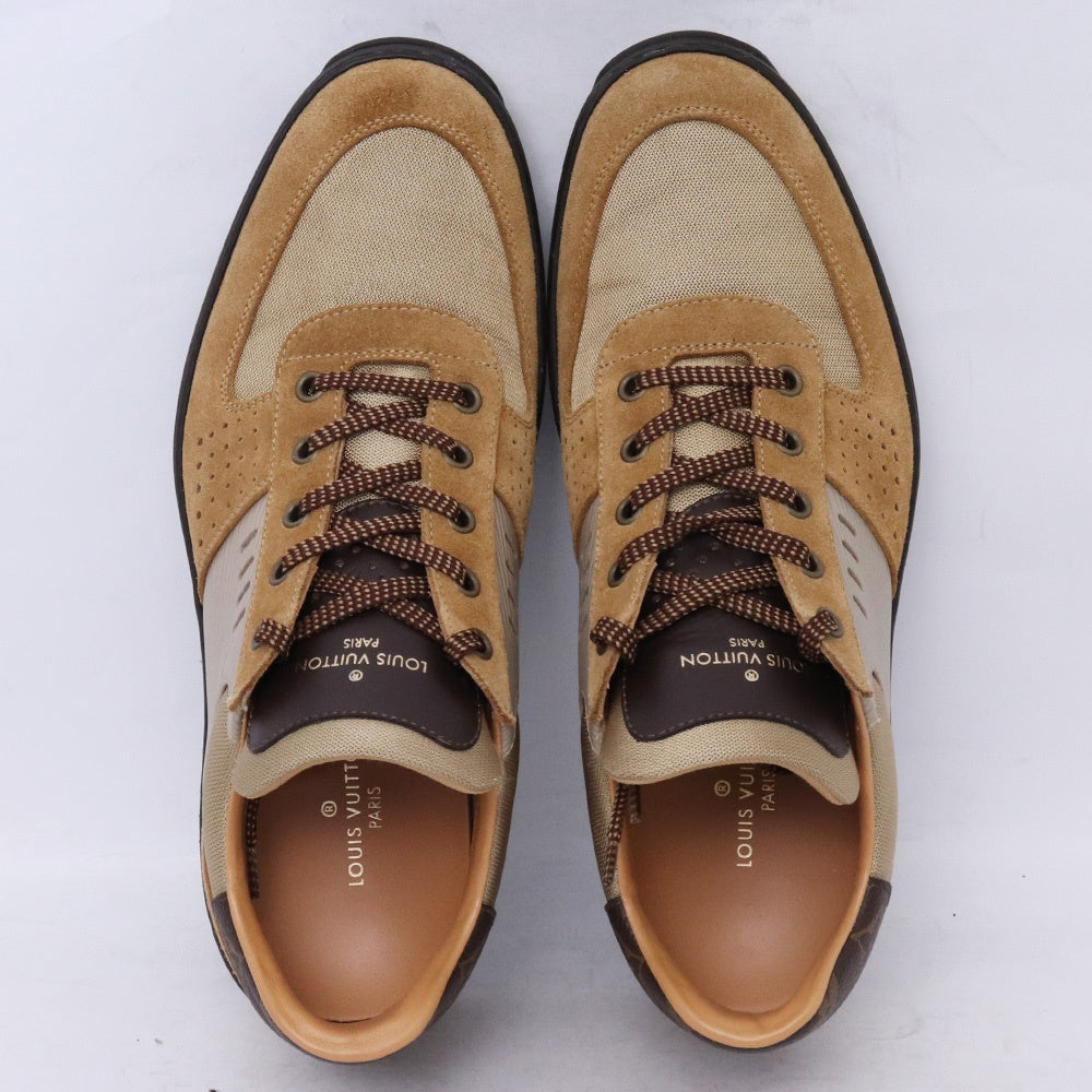 LOUIS VUITTON Harlem Monogram Sneakers Brown Size 25.5cm