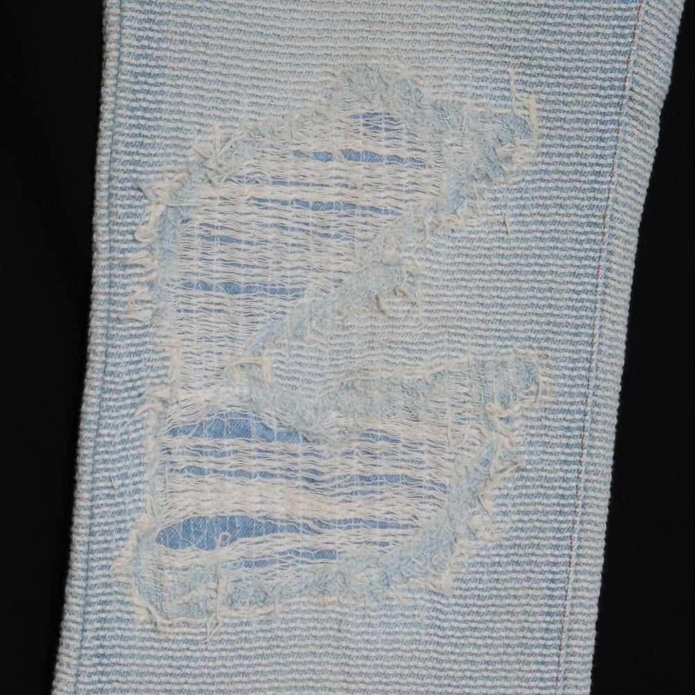 MLVINCE Sashiko Flare Jeans Indigo Size 34