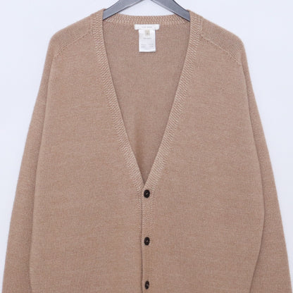 The Row Sheldon Cardigan Silk Wool Brown Size M
