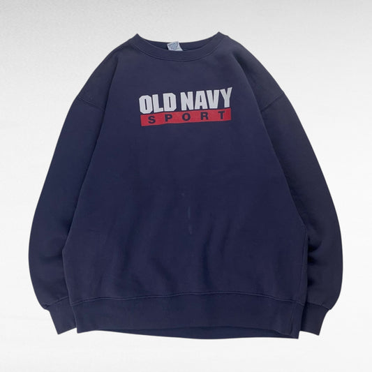 Old Navy 00s Sweatshirt Blue Size L