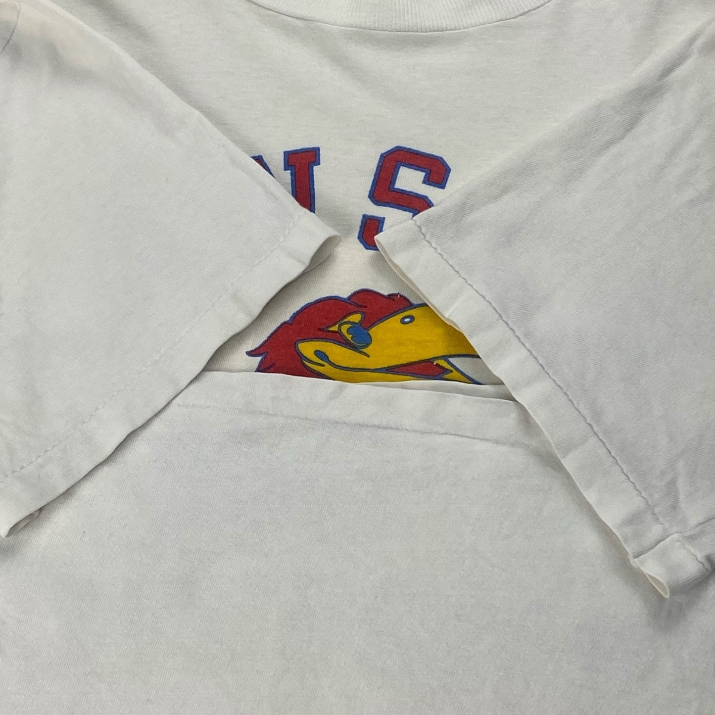 unknown 90s College T-Shirt White Size M
