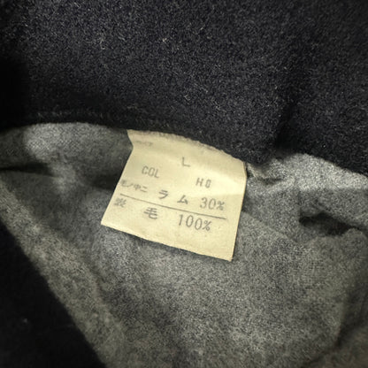 Christian Dior 80s Lambswool Balmacaan Coat