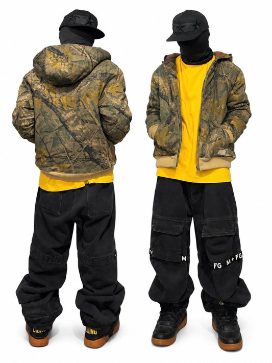 South Pole Real Tree Camo Zip Jacket Size L
