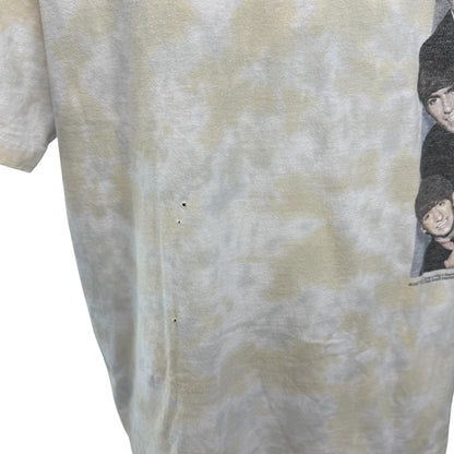 THE BEATLES 90s Tie-Dye Portrait T-Shirt Size XL