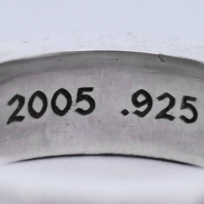 CHROME HEARTS 6mm Spacer Foti Ring Silver Size ONE SIZE