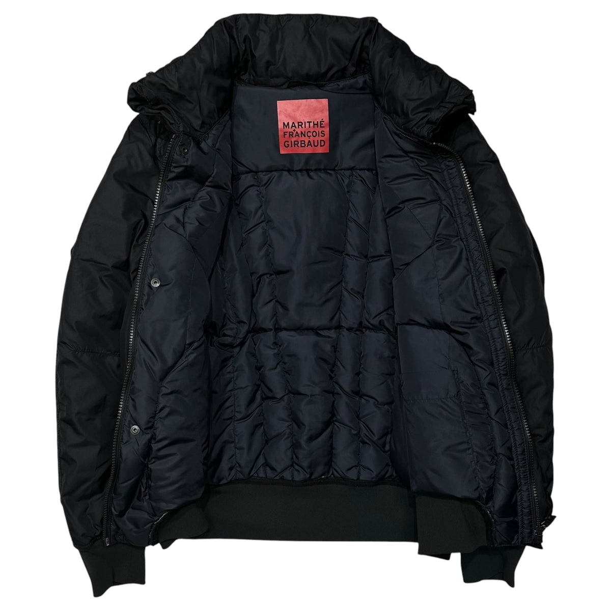 MARITHE FRANCOIS GIRBAUD Pocket Down Jacket Black Size M