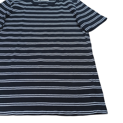 Maison Margiela Border Pattern S/S T-Shirt Black Size L