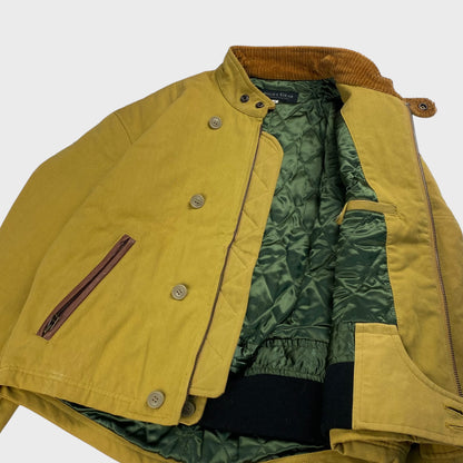 HAROLD'S GEAR Quilted Short Motorcycle Jacket Size M