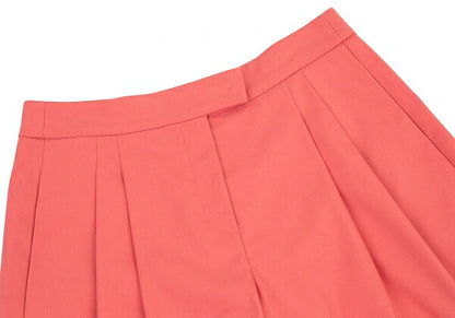 EMPORIO ARMANI Cotton Blend Stretch Salmon Pink Pants Size 38