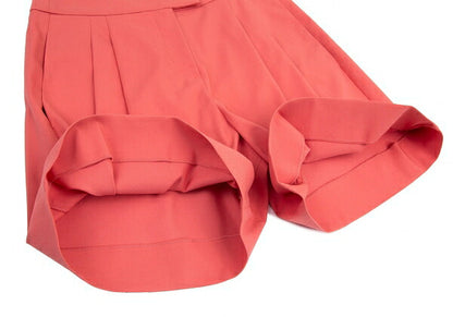EMPORIO ARMANI Cotton Blend Stretch Salmon Pink Pants Size 38
