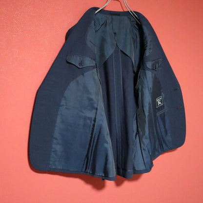 Burberrys 90s Wool Mohair Shadow Check Blazer