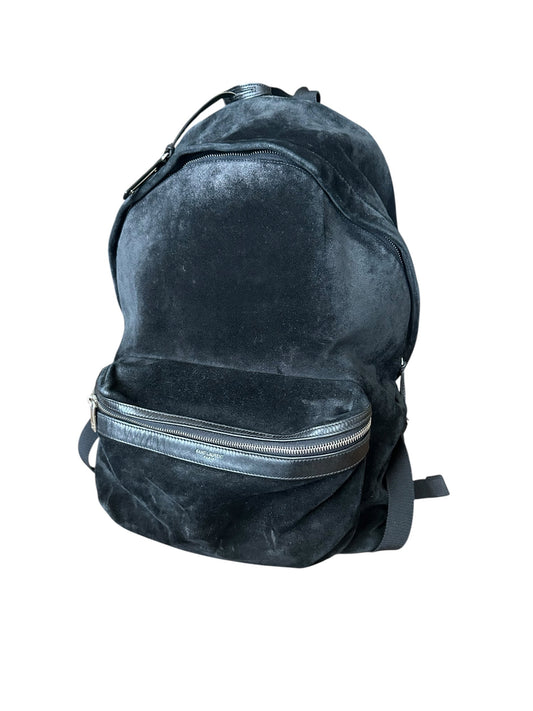 Vintage Saint Laurent Black Rare City Backpack