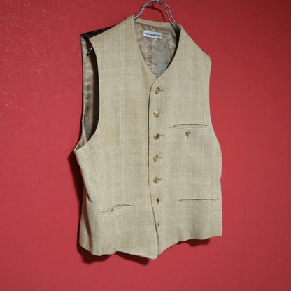 ISSEY MIYAKE MEN 97AW Archive Silk Check Vest Size L