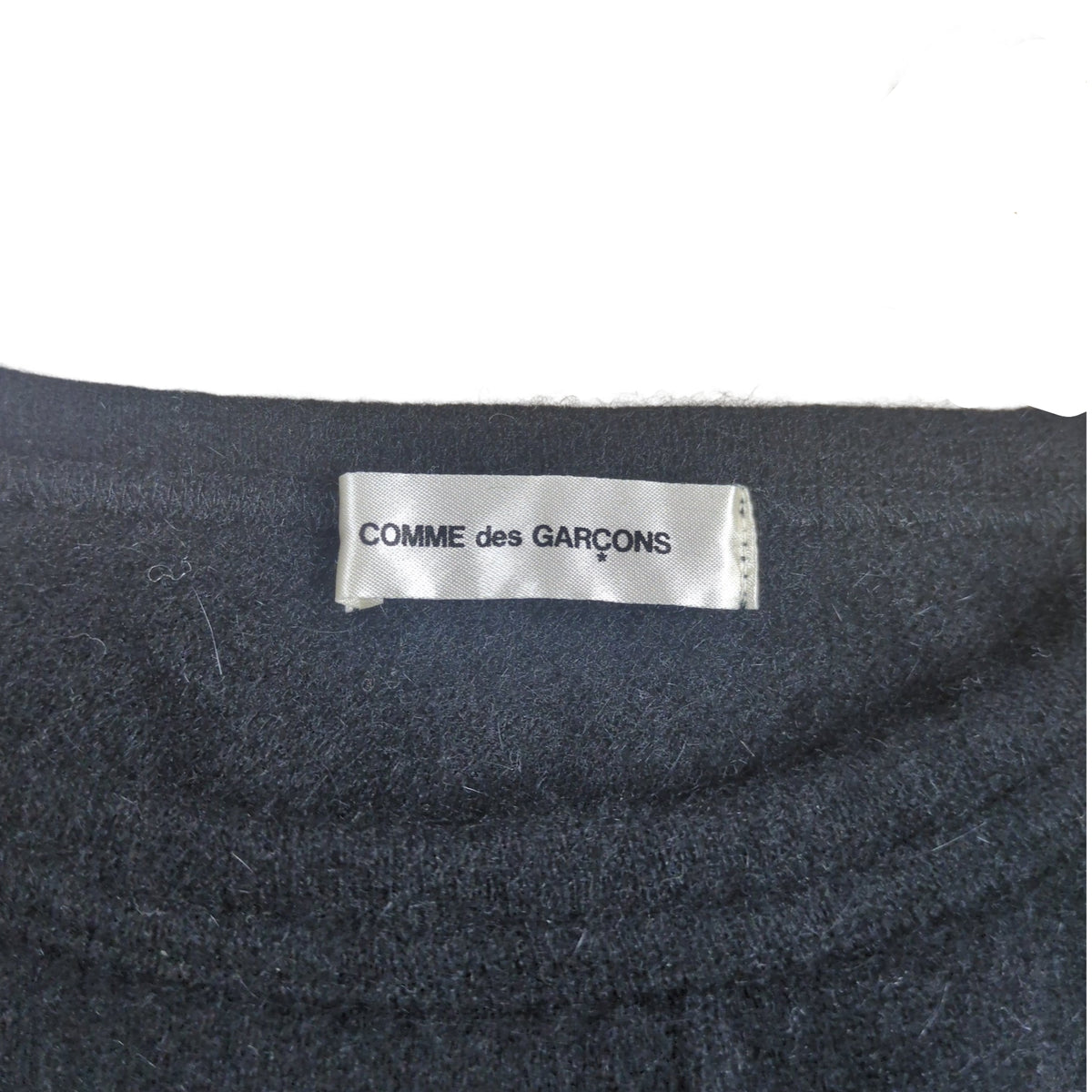 Comme des Garcons Angola Blend Frill Sweater