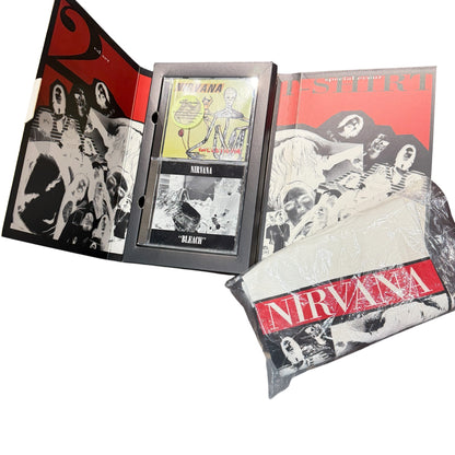 Nirvana 90s BOX Helter Skelter ITALY Limited Box Set T-shirt Size XL