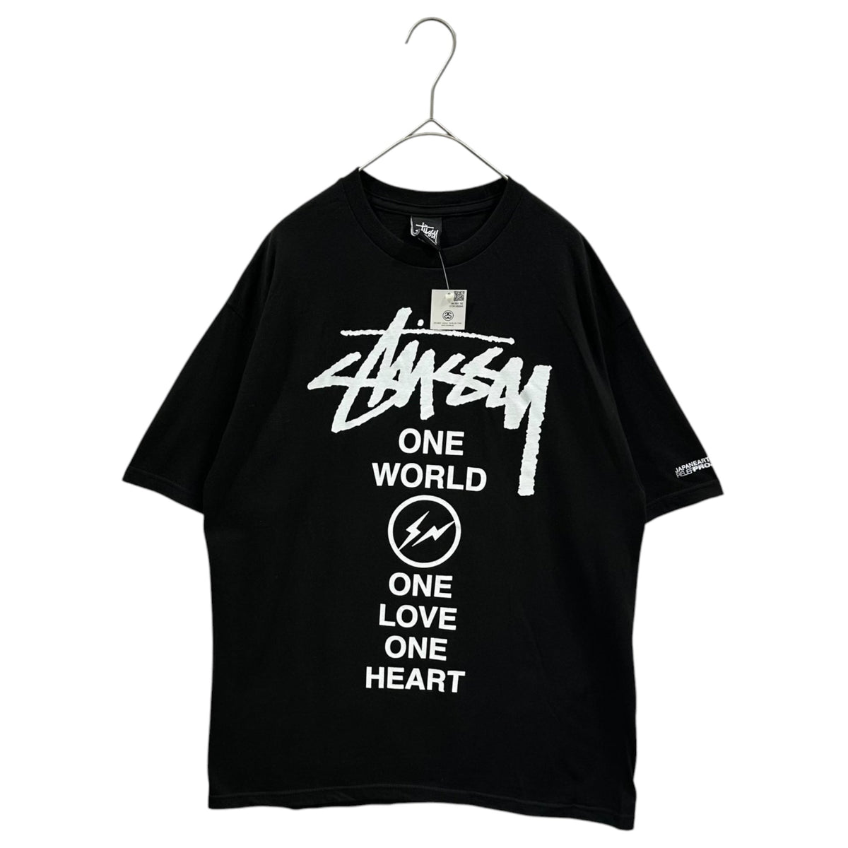 STUSSY x FRAGMENT 2011 ONE WORLD ONE HEART T-Shirt Size M