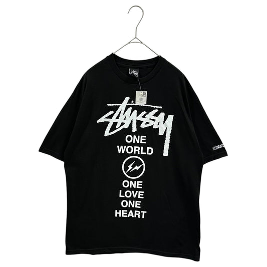 STUSSY x FRAGMENT 2011 ONE WORLD ONE HEART T-Shirt Size M