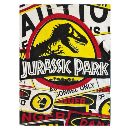 JURASSIC PARK OVER PRINT T-Shirt Size L