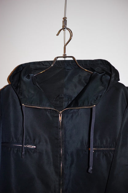 Helmut Lang 97AW Hooded Zipped Nylon Blouson Size XXL