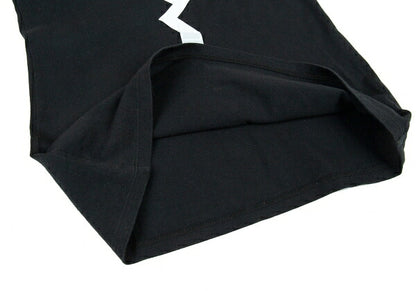 ISSEY MIYAKE Tape Stitch Design T-Shirt Black Size 2