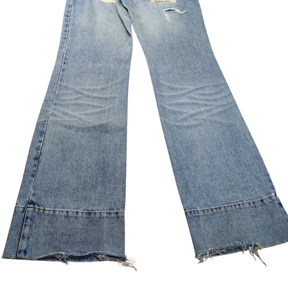 Dolce & Gabbana Distressed Blue Boots Denim Jeans Size 40