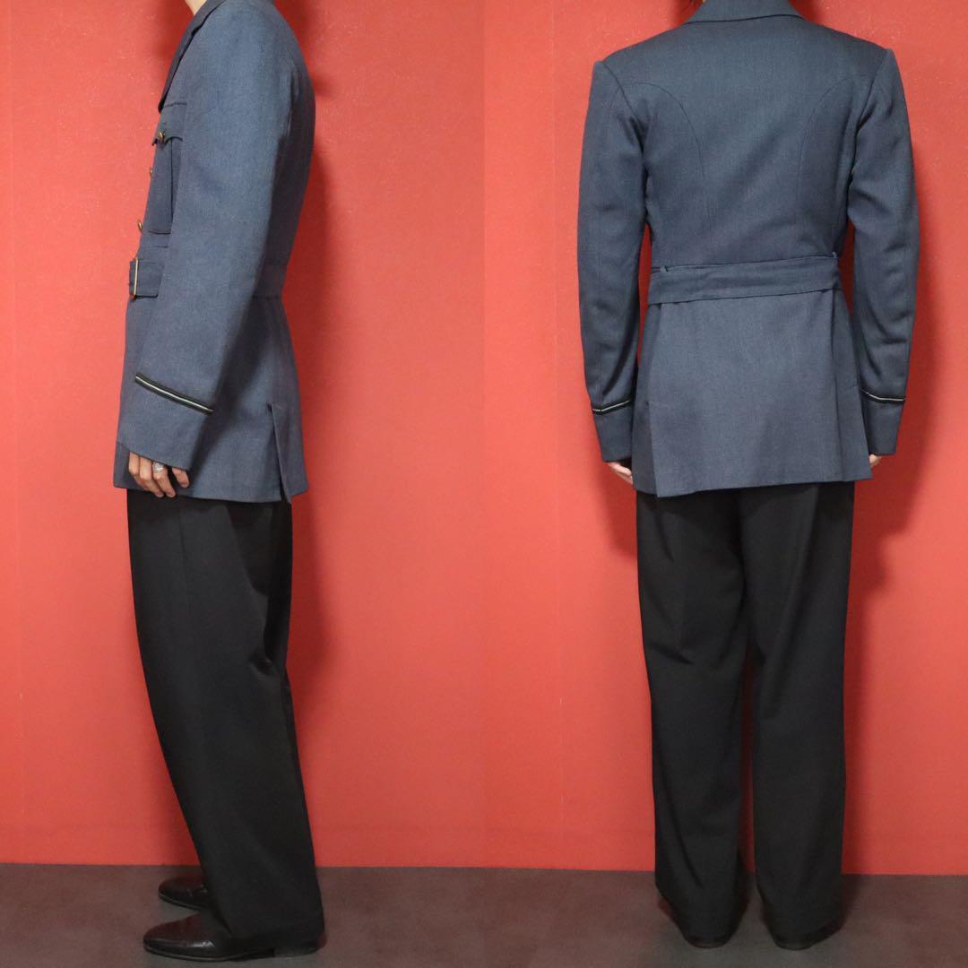 Vintage Burberrys 1950s RAF Military Wool Jacket Size FREE