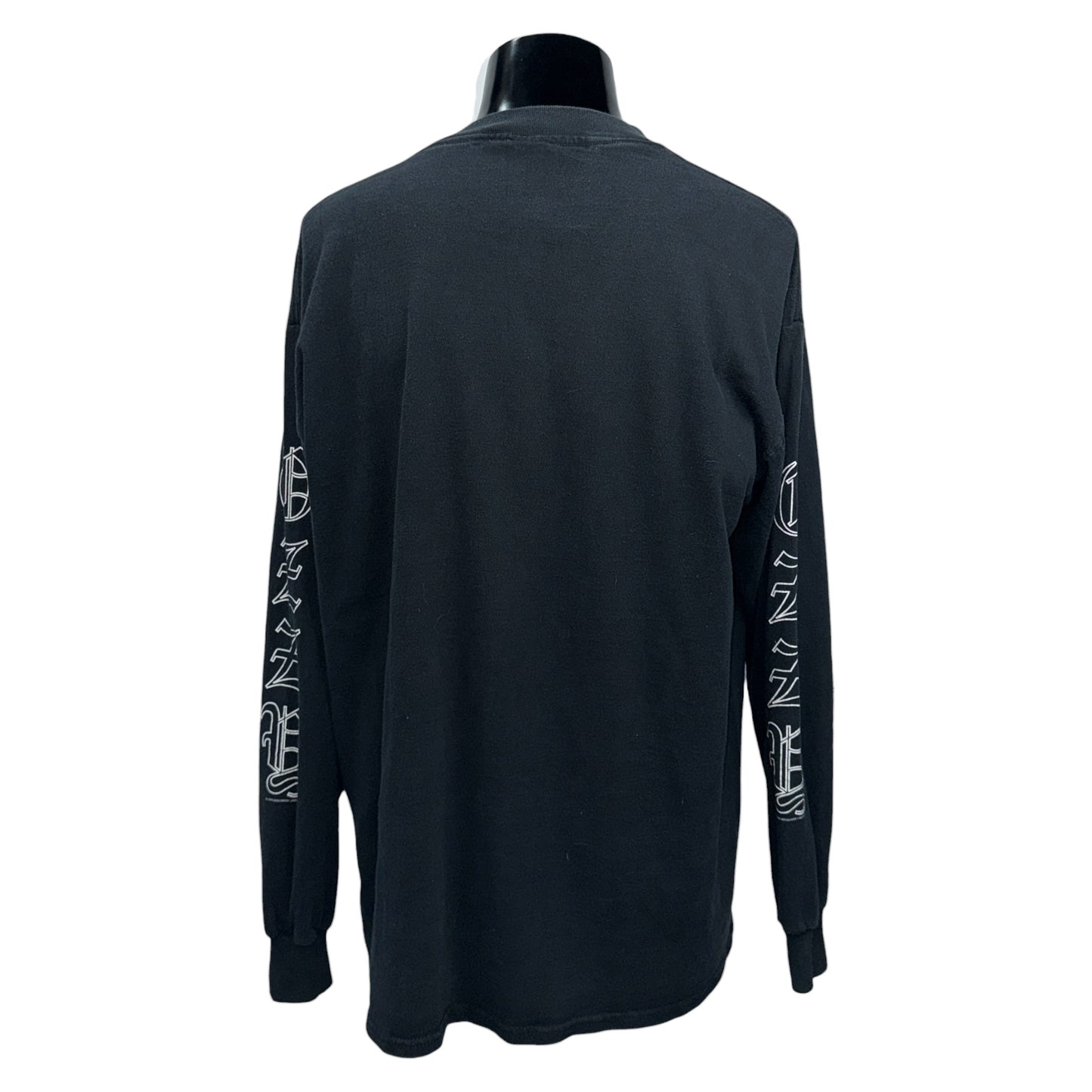 OZZY OSBOURNE 90s Long Sleeve T Ozzy Sleeve & Celtic Cross Size XL