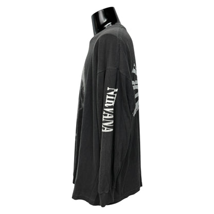 NIRVANA "Kurt Cobain Memorial" Euro Long Sleeve T-Shirt