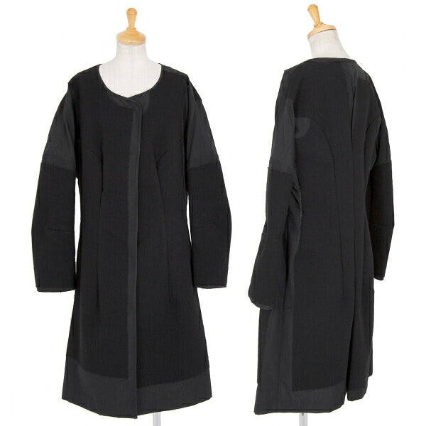 COMME des GARCONS Shifted Bonding No-Collar Coat Size M