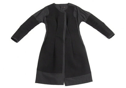 COMME des GARCONS Shifted Bonding No-Collar Coat Size M