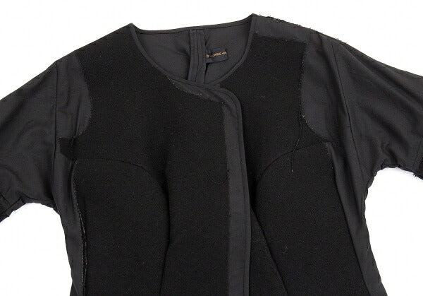 COMME des GARCONS Shifted Bonding No-Collar Coat Size M