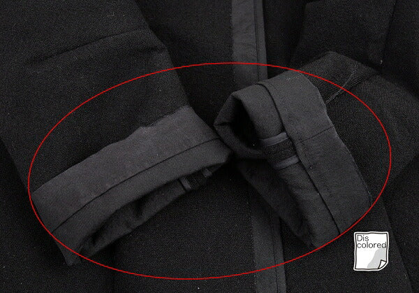 COMME des GARCONS Shifted Bonding No-Collar Coat Size M