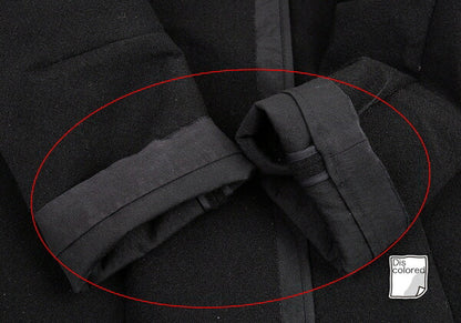 COMME des GARCONS Shifted Bonding No-Collar Coat Size M