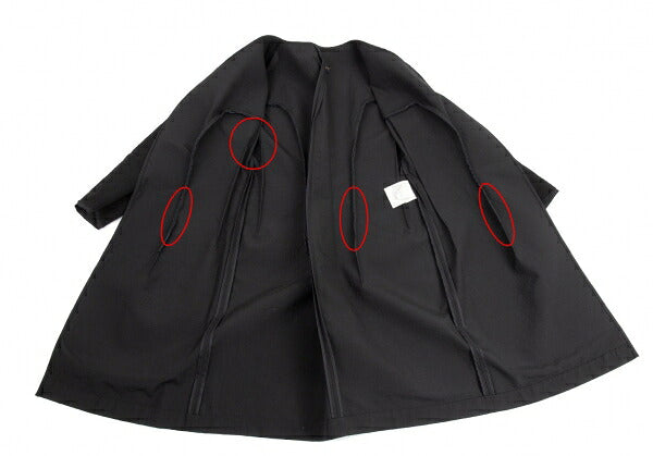 COMME des GARCONS Shifted Bonding No-Collar Coat Size M