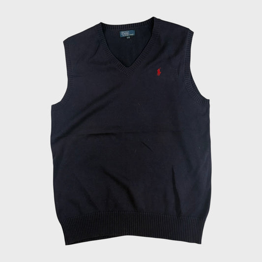 POLO by Ralph Lauren 90s V-Neck Knit Sweater Size S