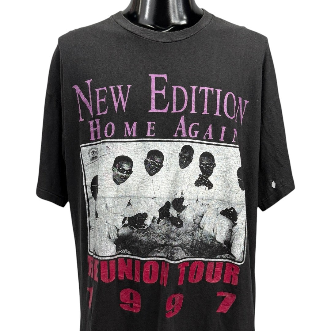 NEW EDITION 90s "HOME AGAIN" Reunion Tour T-Shirt Size XL