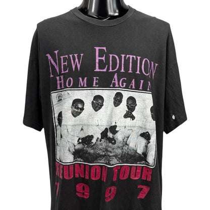 NEW EDITION 90s "HOME AGAIN" Reunion Tour T-Shirt Size XL