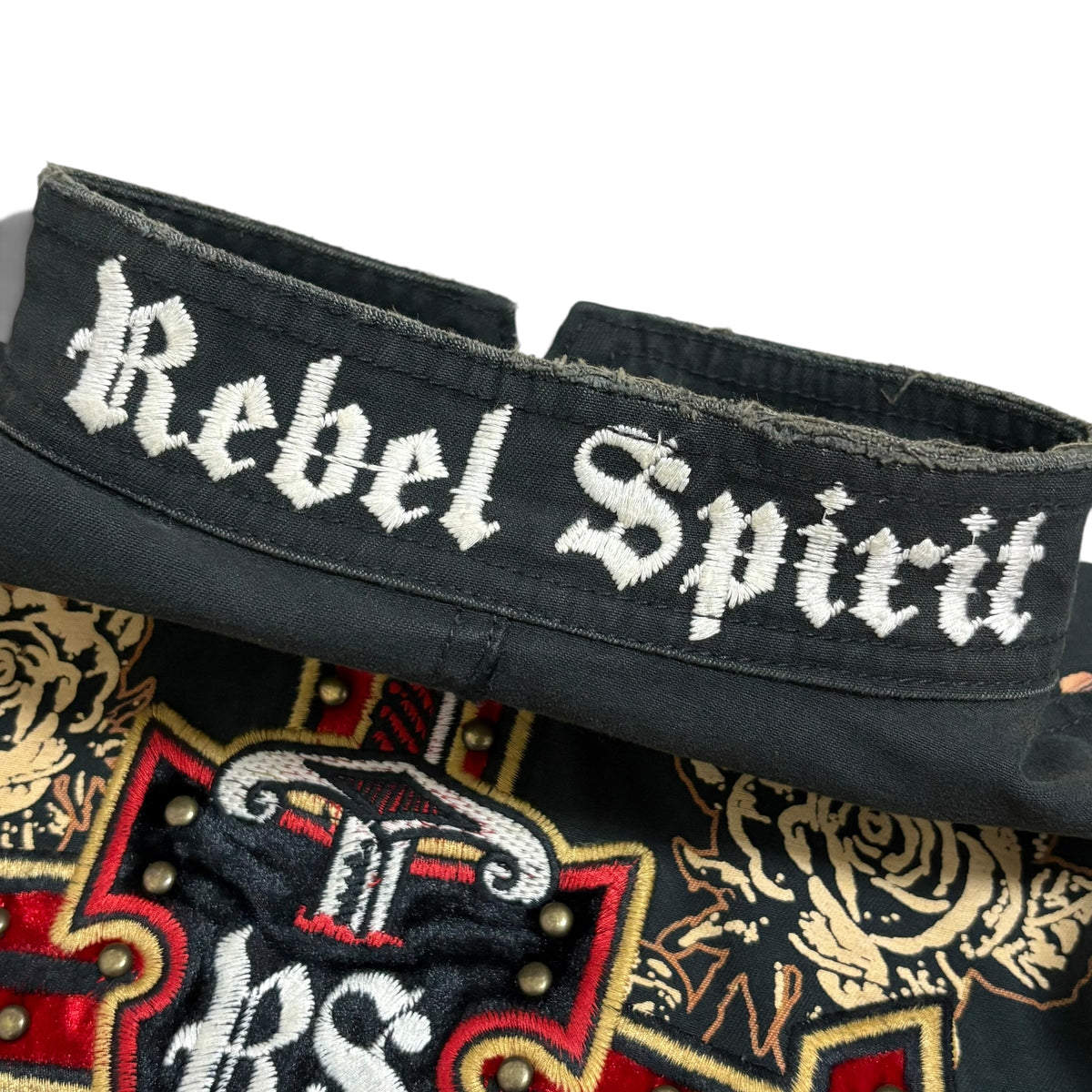 Rebel Spirit Studs Button Jacket Size M