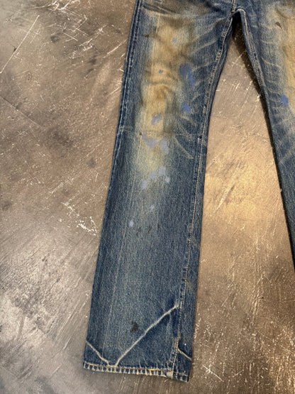 undercover 06SS Indigo Cotton Pants Size 2