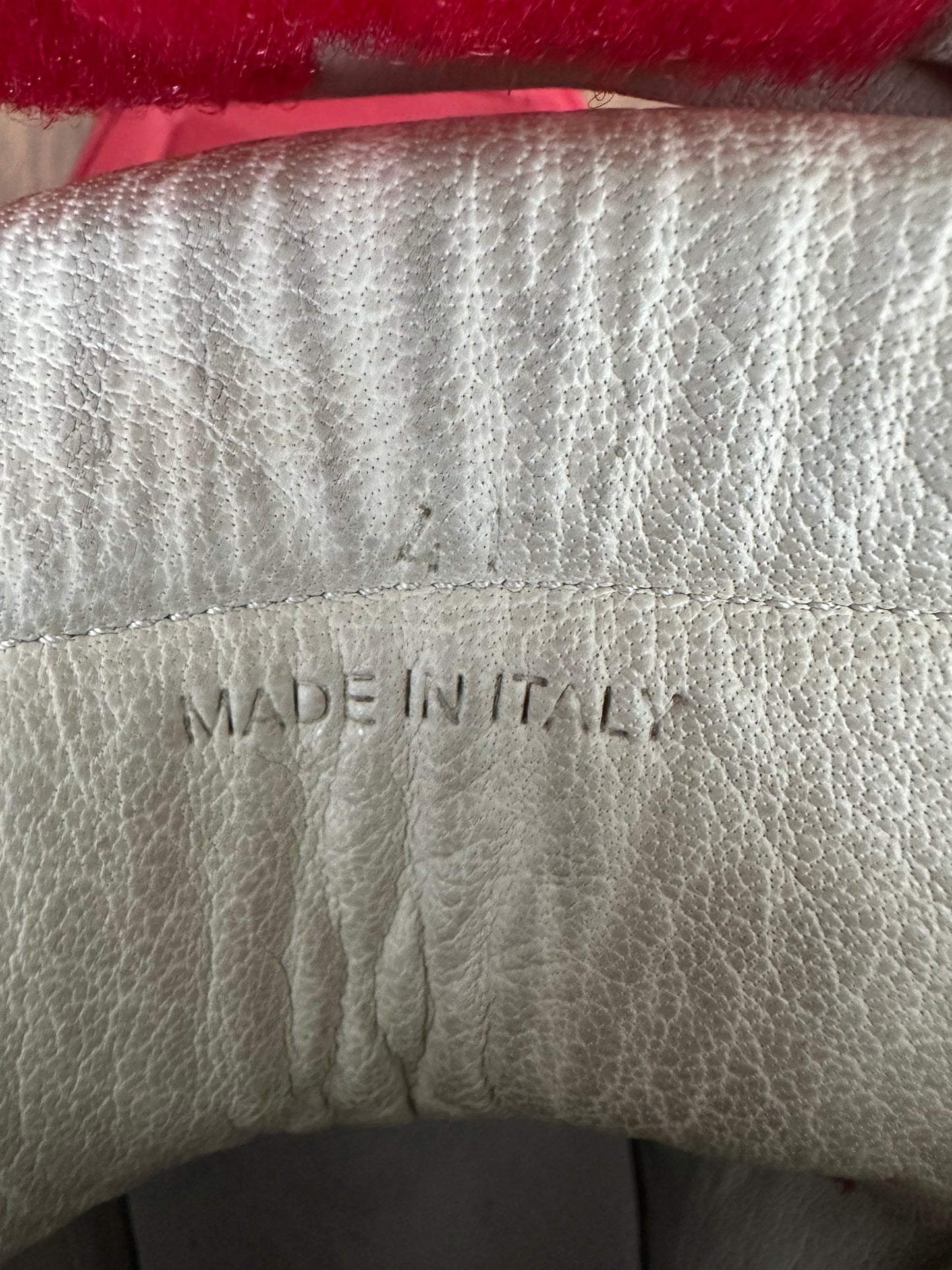 Maison Margiela Red Future Hi-Top Sneakers