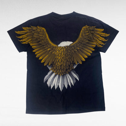 ROCK EAGLE 00s T-Shirt Black Size M
