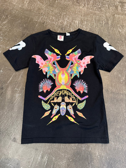 PHENOMENON Black Cotton T-Shirt Size XS